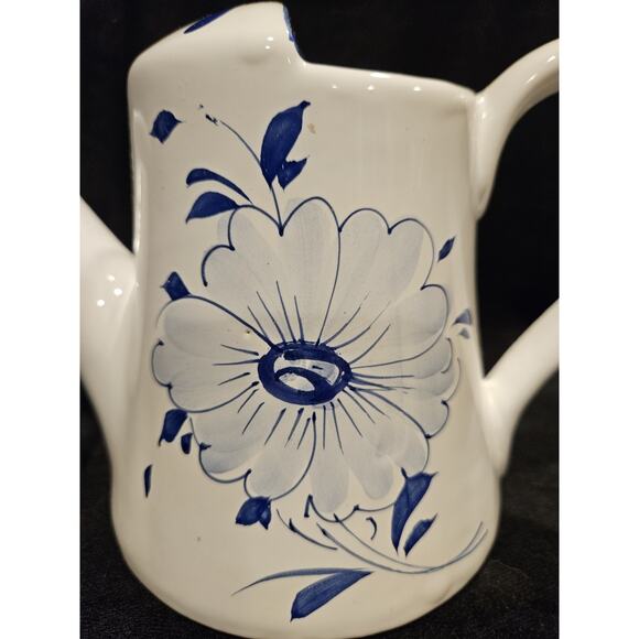 Pottery Watering Can Made in Italy - 6" - Picture 4 of 8